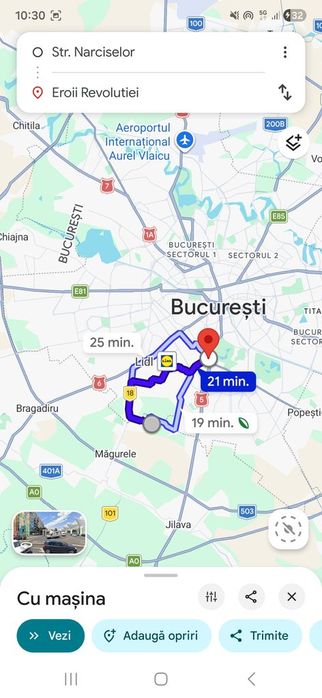 Oportunitate teren 350mp cu 20 m deschidere, la10km de piata unirii