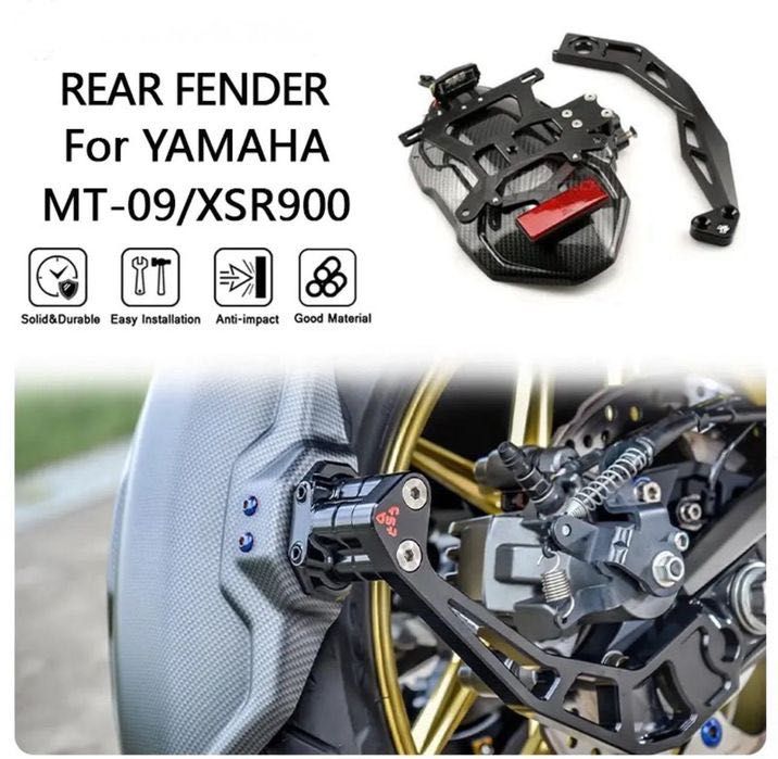 Заден калник + стойка за номер за Yamaha MT-09 / XSR900