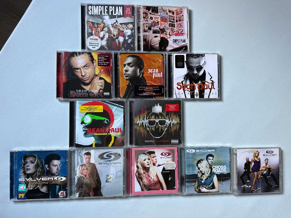 CD-uri muzica discografie Sean Paul si Sylver + Simple Plan, ca NOI !