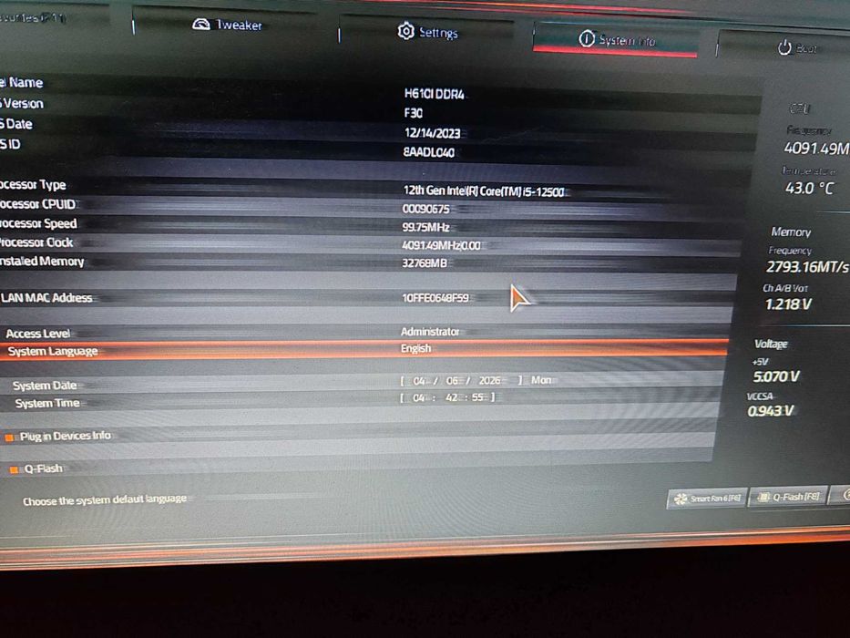 Procesor Intel Core i5-12500 Alder Lake, 4.6GHz, 18MB, Socket 1700