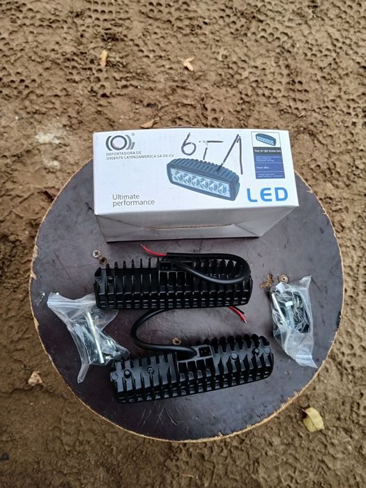 Противотуманки, ходовые LED фары.