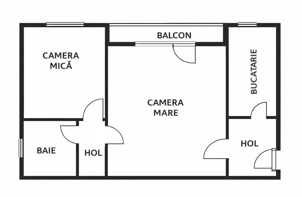 Apartament semideco, prima inchiriere dupa renovare | 2 camere | 40mp|