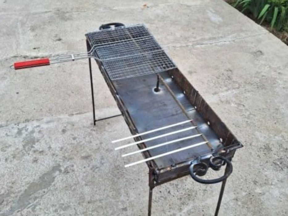 Мангал барбекю два в адном