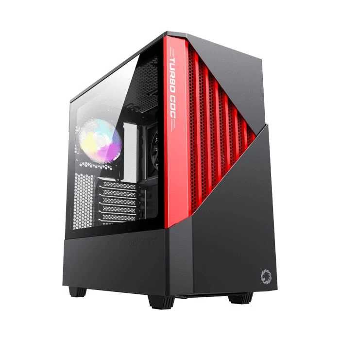 Carcasa PC Gamemax Contac OC Black/Red