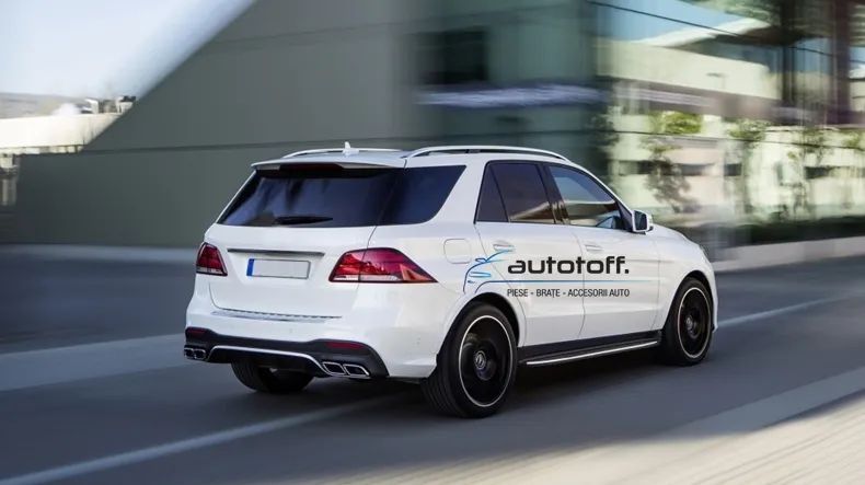 Difuzor bara spate Mercedes GLE W166 (15-18) Chrome Look AMG