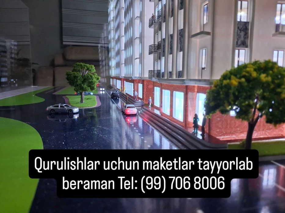 Макет таййорлаш хизмати Maket tayyorlash