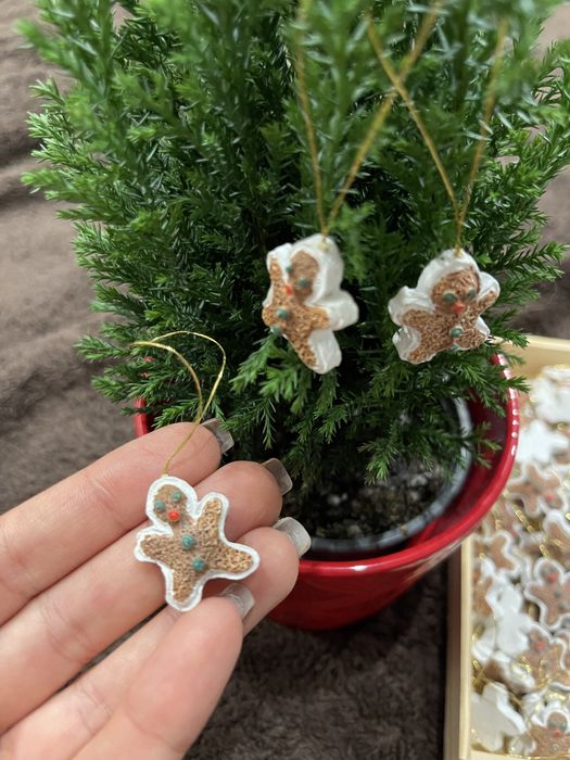 Коледни гипсови фигурки