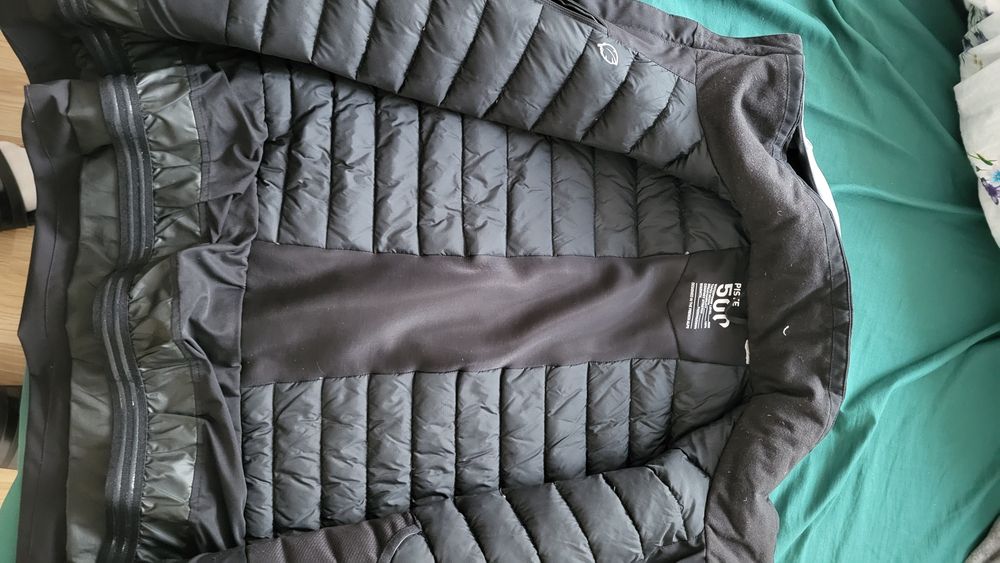 geaca puf gasca schi wedze 500 calduroasa impermeabila stare buna