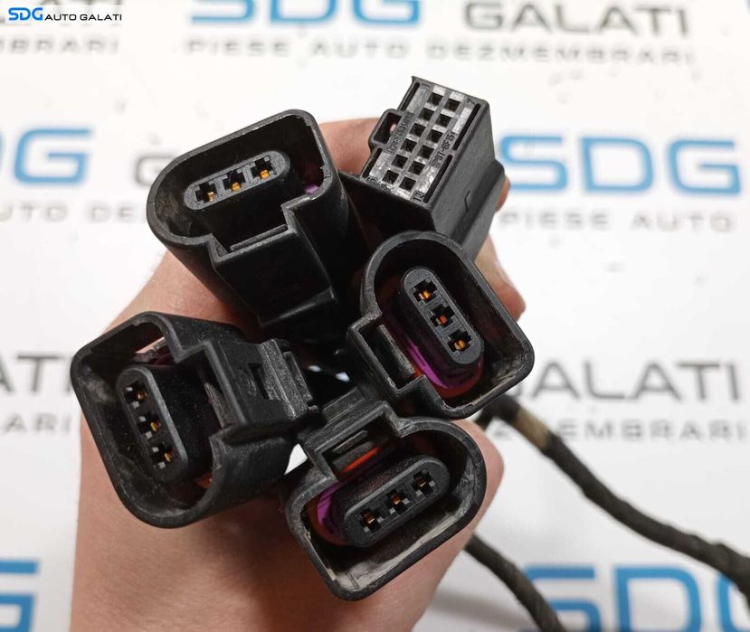 Cablaj Instalatie Electrica Pentru Senzori Parcare Spate Audi A4 B6 2001 - 2005 Cod 8E0971085 [M6701]
