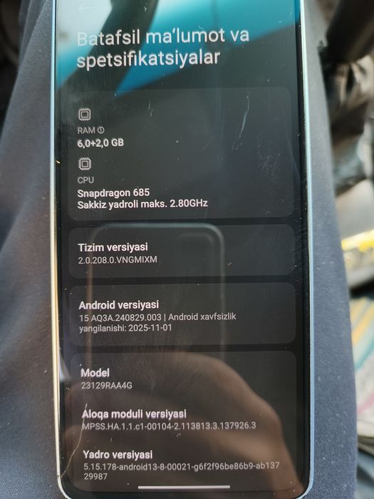 Redmi Note 13  6+2/128 gb