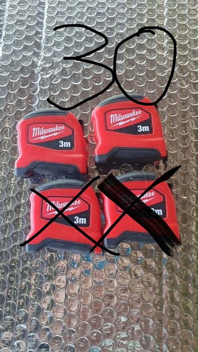 Milwaukee ruletă 8m 5m 3m