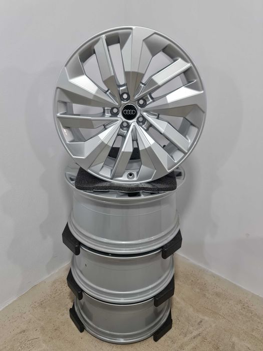 Jante R20 OEM noi pt Audi Q8 E-tron A6 Q3 Q5 Q6 Q7 A5 A7 5x112 66.6 9J et20 si senzori presiune roti