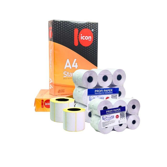 Chek lentasi,X printer va B+ A4 listlar
