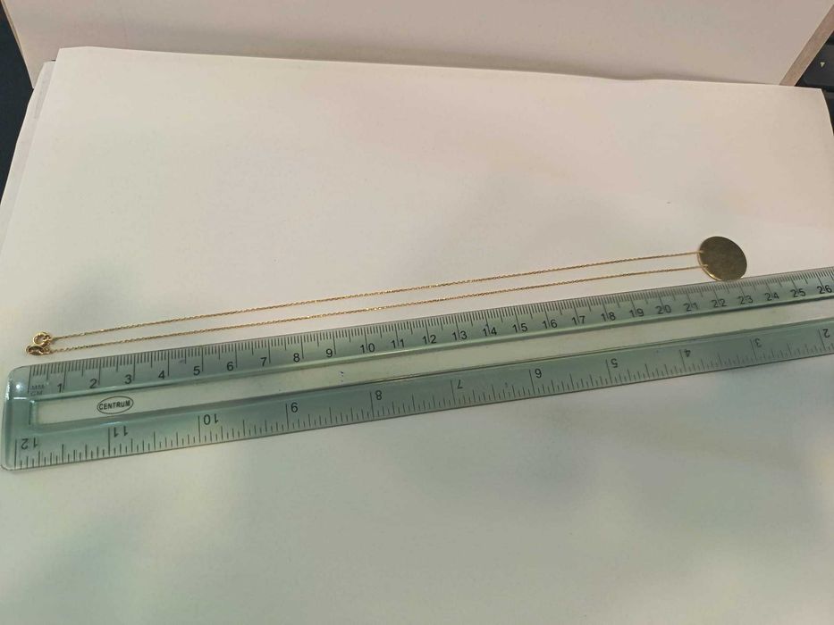 (AG41) Colier aur, 14k b11297.5.42 Certificat de garantie