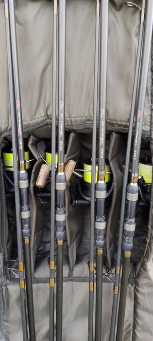 Lansete FL Strategist, mulinete Okuma 8k