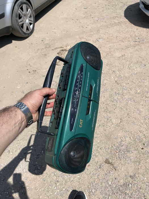 Dublu  Radiocasetofon CAT pentru piese sau colectie