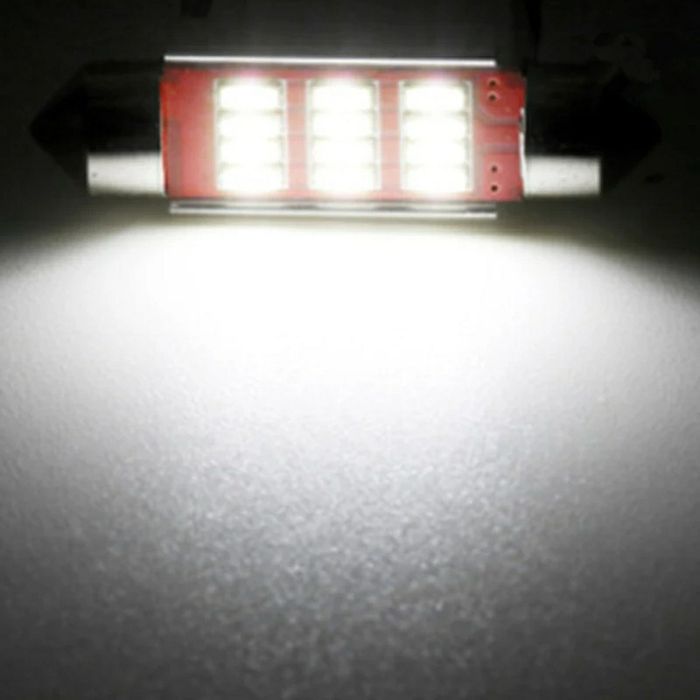Bec Led Sofit C5W/31/36/39/41mm (lumină Alb-Rece foarte puternică)