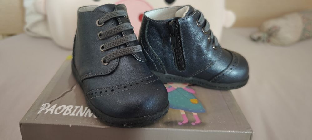 Ботинки осень кожа 21 размер