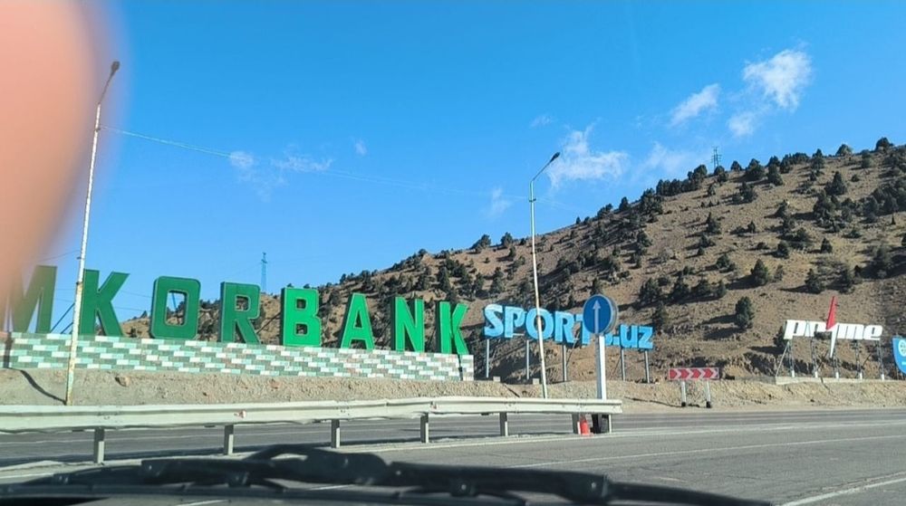 Qamchiq dovonida reklama/Камчик довонида реклама/Реклама на перевале/