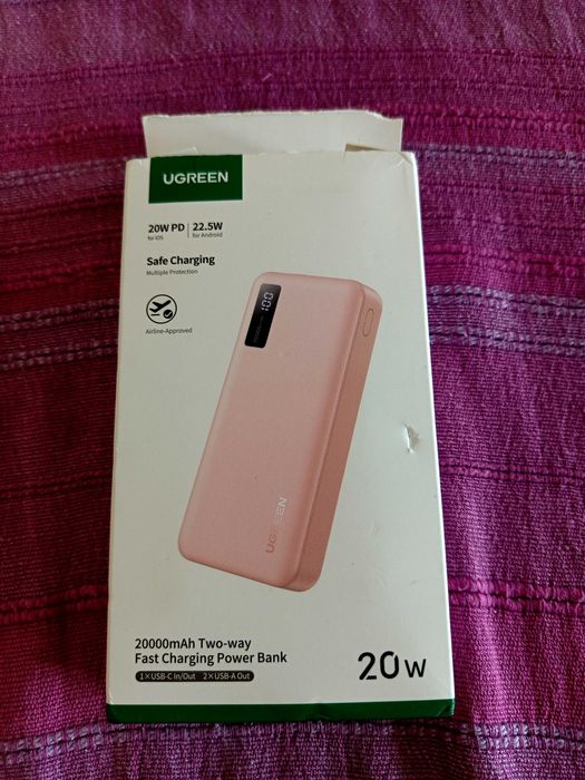 Външна батерия UGREEN Fast Charging Power Bank