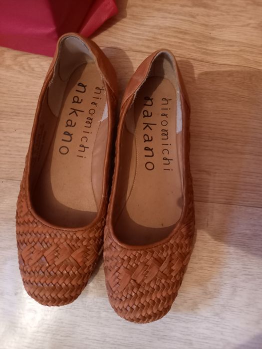 Балетка из натуральной кожи