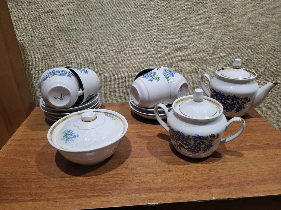 Советский чайный сервиз, винтаж СССР