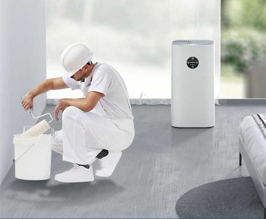 Настольный воздухоочиститель и обеззараживатель с ионизатором