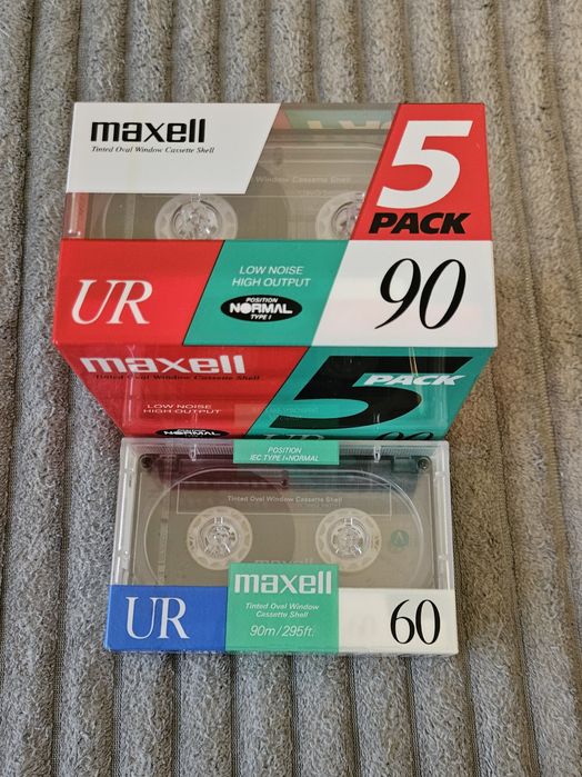 6 Casete Audio Maxell 1988