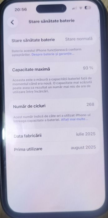 Iphone 15 cu Garantie inca 1 an de la eMag