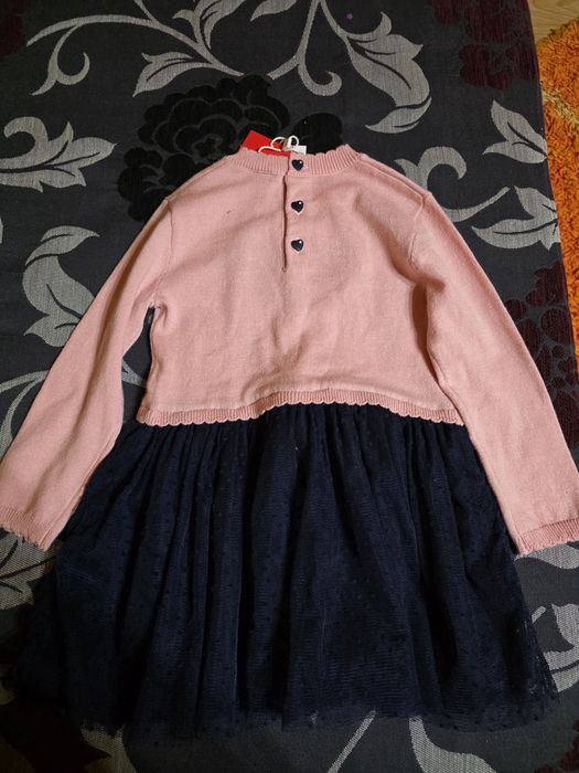 Rochie fetite  tricot boboli 92