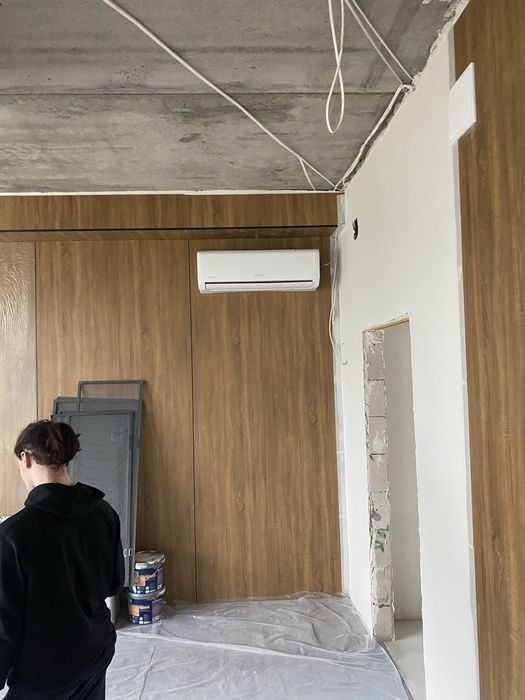 Установка кондиционера