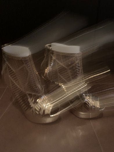 Луксозни златисти стилни вип боти УникатТопМодел Колекция VIP New25/26