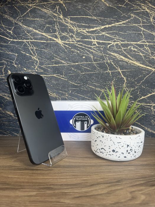 Iphone 16 Pro Max/256GB/2 Ani Garantie Centrul de telefoane/Rate