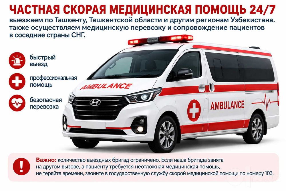 Частная скорая медицинская помощь 24/7
