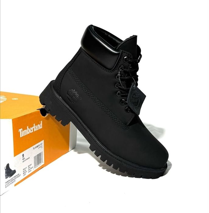 Timberland черные, тимберленды черные