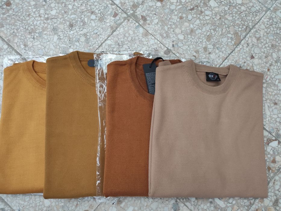 Мъжки блузи, пуловери - НОВИ трикотаж