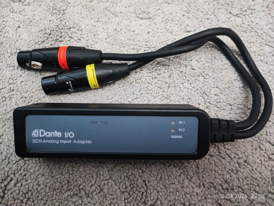 Аудио адаптер с аналогово сигнала в цифровой