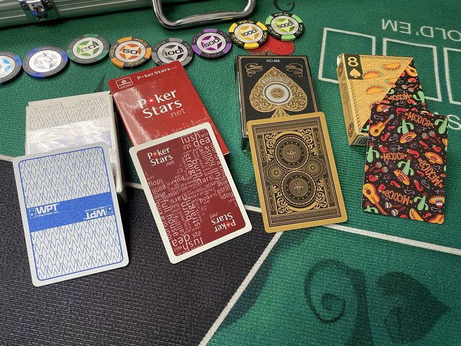 Покерный набор с ковриком