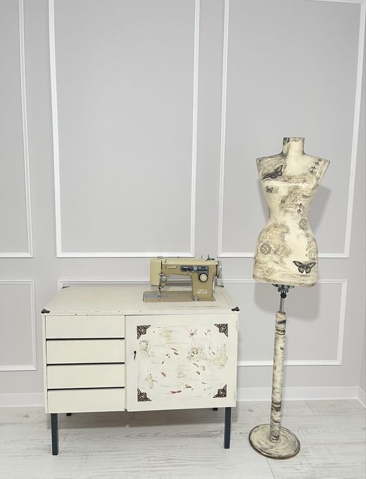 Masina de cusut IDEAL, reconditionata + manechin de croitorie
