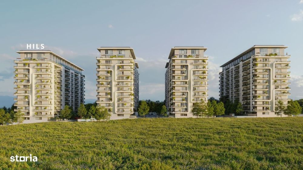 Apartament 3 Camere -Tip 3 H / Hils Nord - Pipera - Autostrada A 3  Co