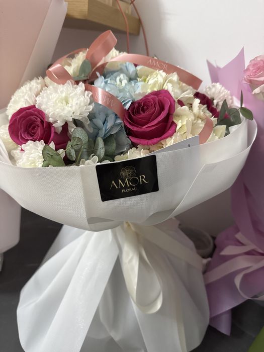 Букет свежых цветов