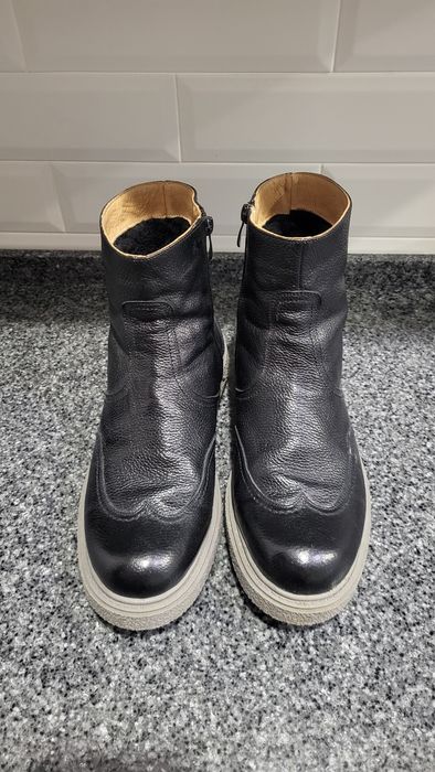 Зимние теплые ботинки