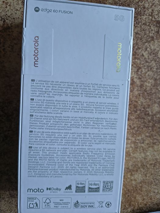 Motorola edge 60 fusion