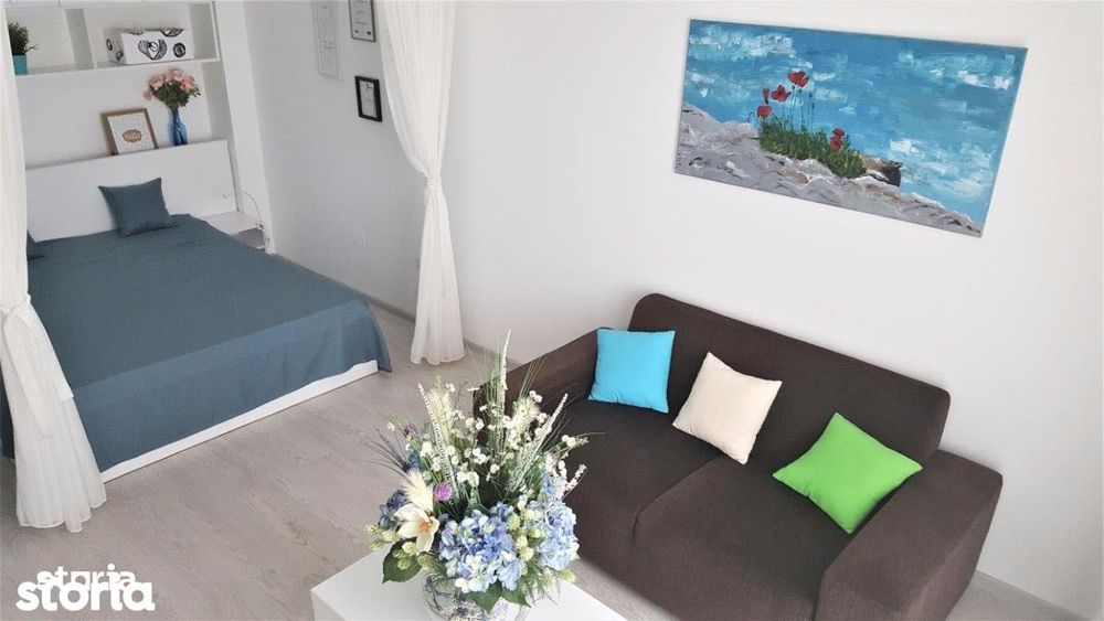 Garsoniera noua CAROL City Parc, utiliitata si mobilata cu stil