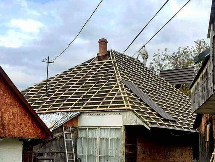 Reparații acoperișuri firmă de acoperișuri și hidroizolații construcți