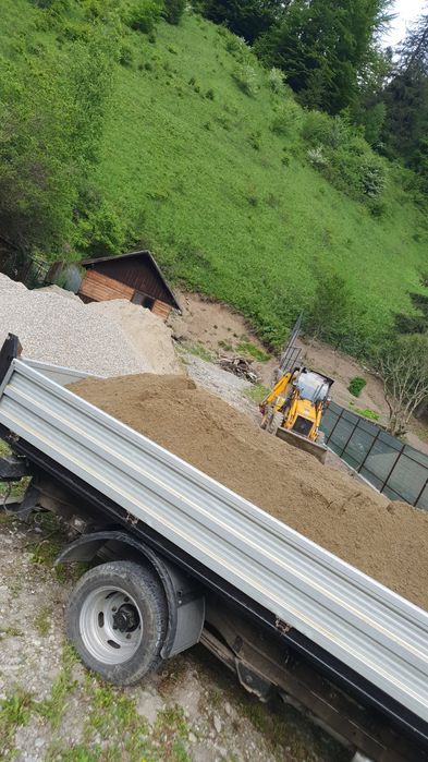 Agregate balastieră Nisip pietriș pământ