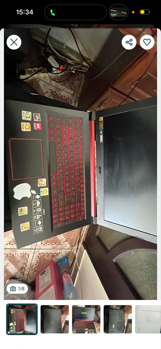 Laptop acer nitro 5 stare perfecta