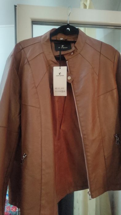 Geaca imitație piele unisex