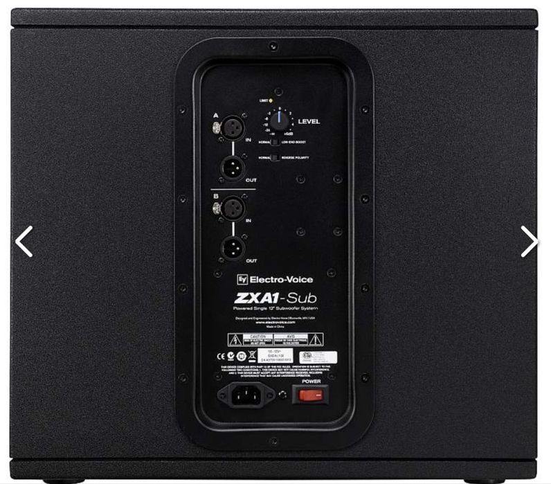 Vand Subwoofer activ Ev ElectroVoice ZXA1 - Sub
