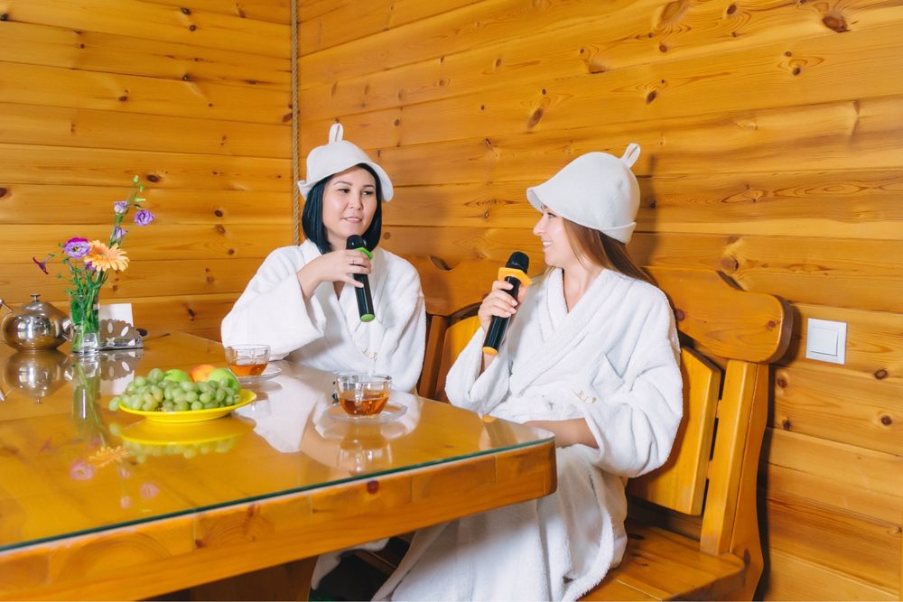 Сауна с бассейном Аксу